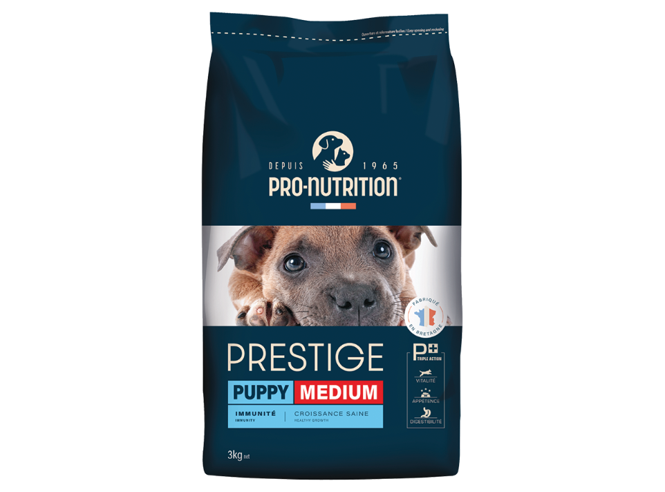 Prestige puppy medium dog food