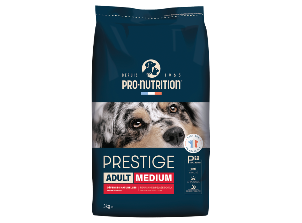 Pro nutrition prestige dog adult medium dog food