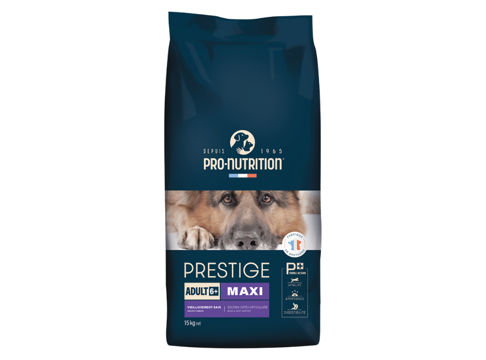 Pro Nutrition Prestige Dog Adult 6+ Maxi dog food