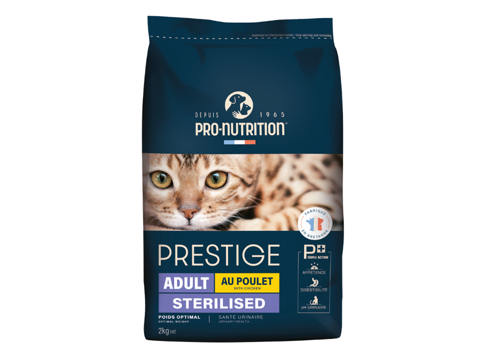 Pro Nutrition prestige  cat adult sterized chicken cat food