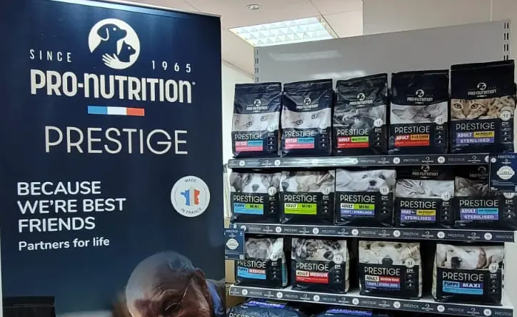 Pro nutrition prestige pet food in My pet expres Abudhabi 