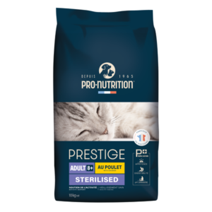 Pro nutrition Prestige Cat Adult 8+ Sterilised Chicken 2Kg
